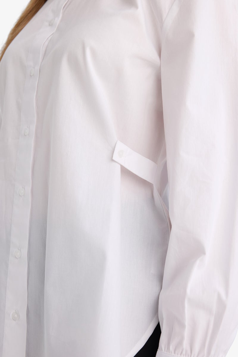 ديفاكتو تونيك كم طويل قطن قصة عادية - Image 4